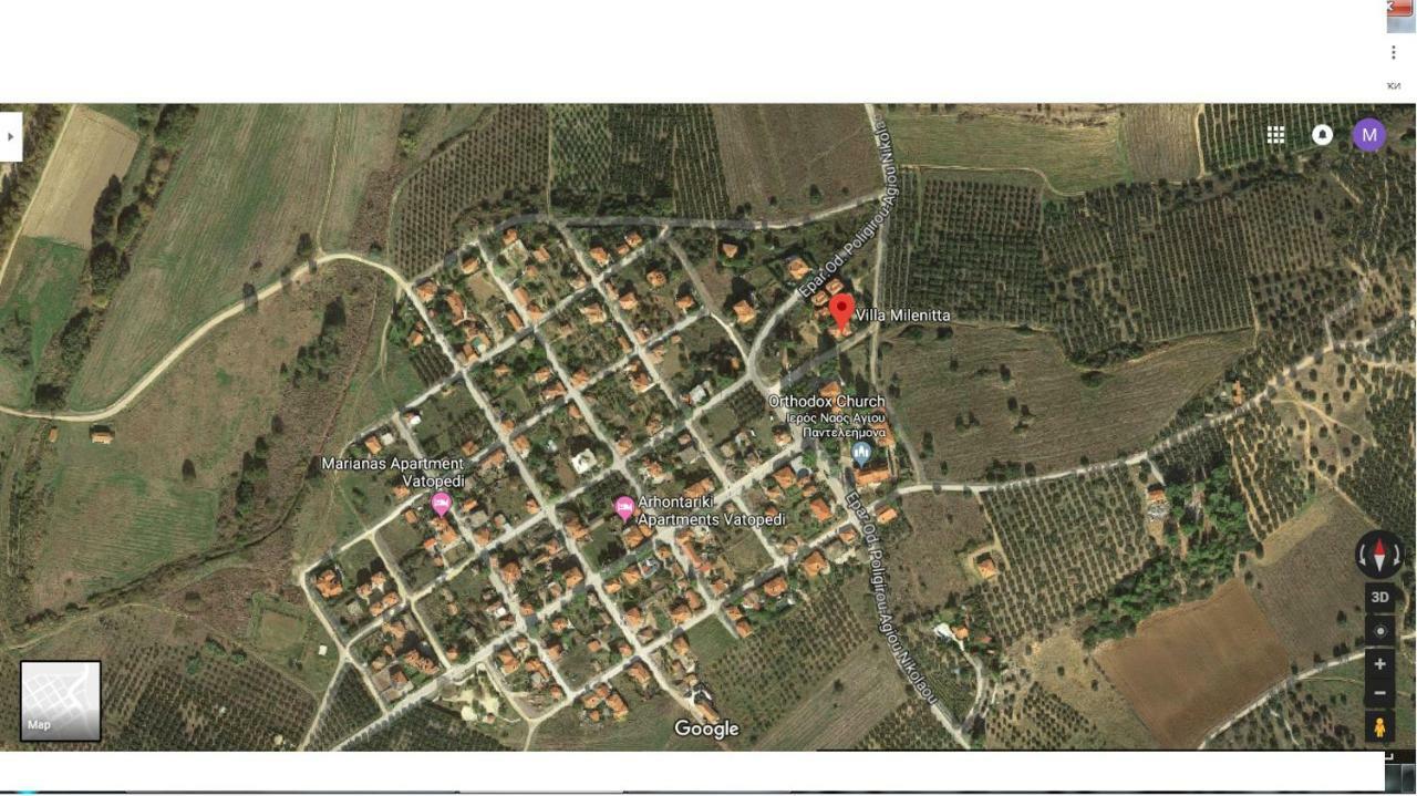 Villa Milenitta Βατοπέδι Εξωτερικό φωτογραφία